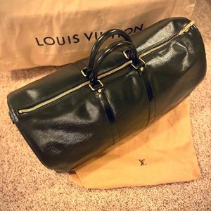 BRAND NEW Louis Vuitton Keepall 55 Black Epi